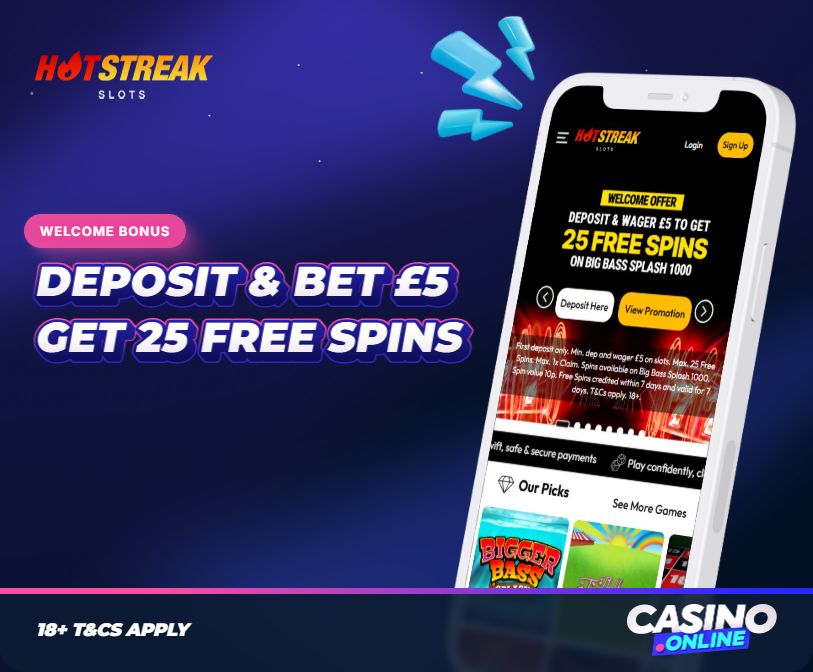 Hot Streak Casino Welcome Bonus